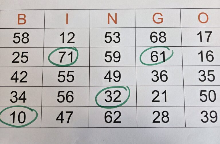 Lotto-Nachmittag im Alterszentrum